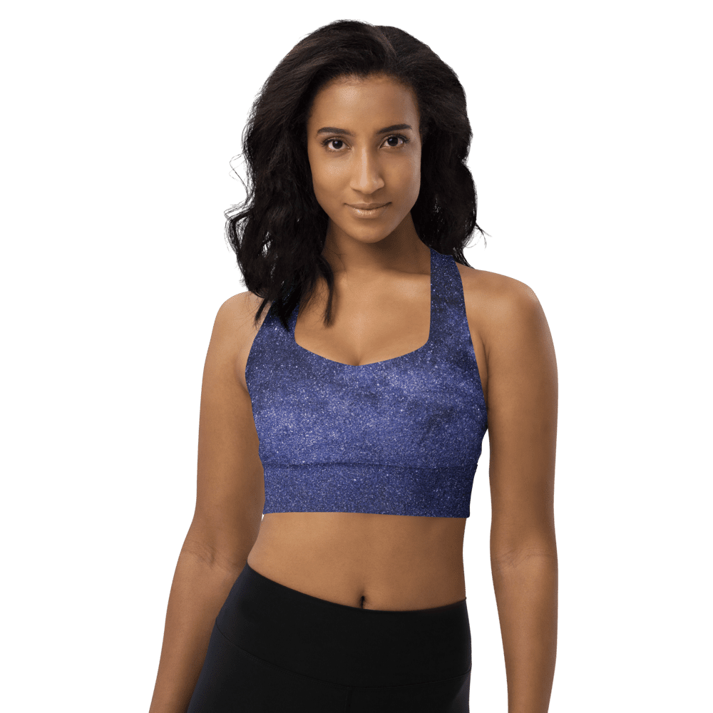 Longline sports bra - Pentagram - Mystic Nights